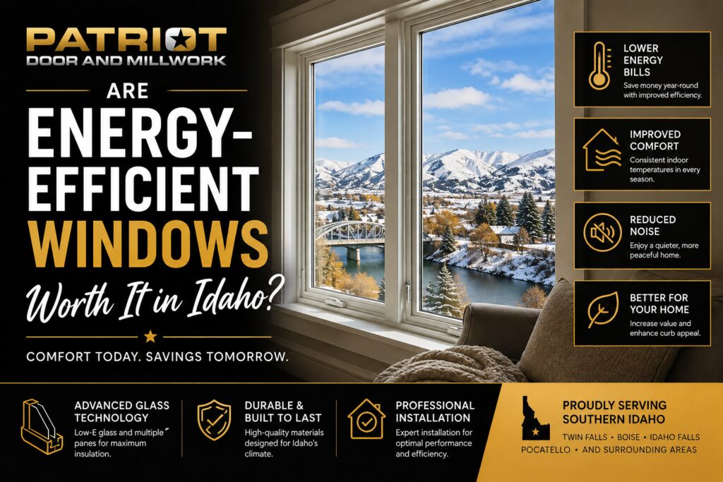 are energy efficient windows worth it in idaho?