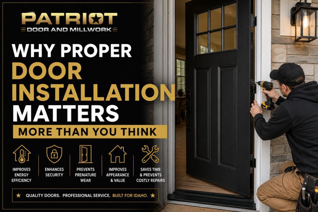 why proper door installation matters more than you think