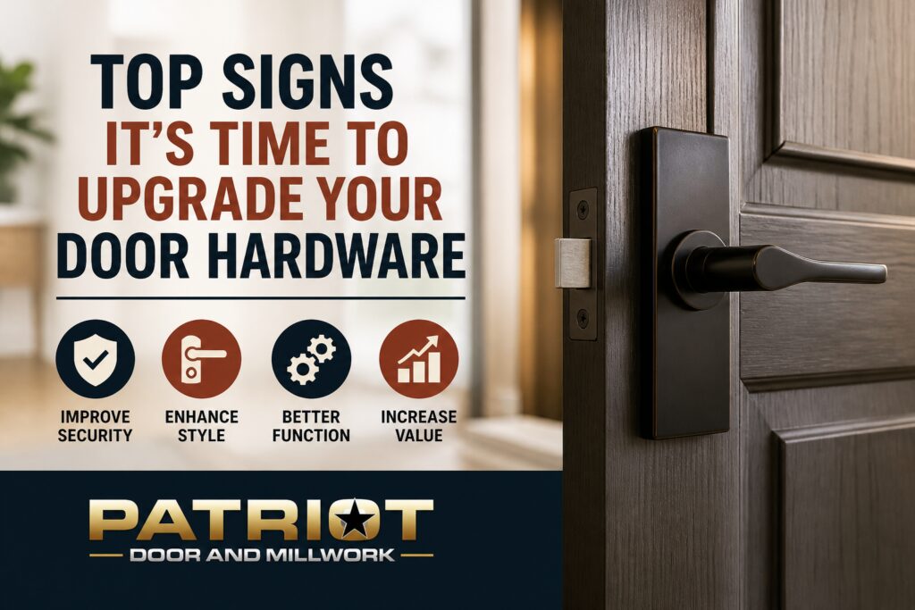 top signs its time to upgrade your door hardware