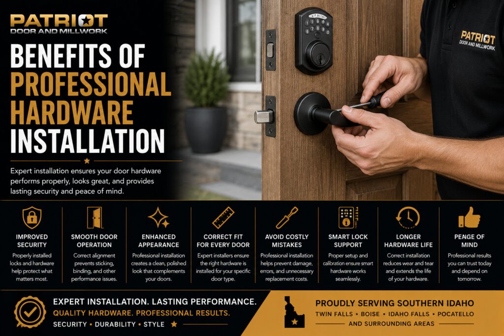 benefits of professional hardware installation