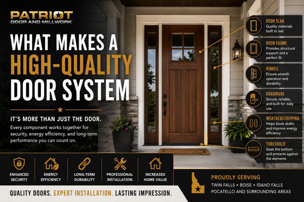 what makes a high quality door system